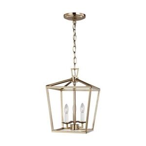 2 Visual Comfort Studio Gold Dianna Pendant Light Fixtures